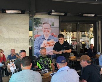 Herschel heating a cafe in Holland