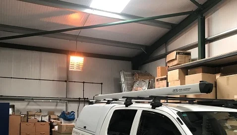 Vulcan warming garage space