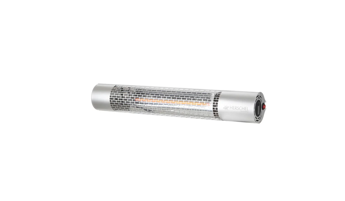 California Silver electric patio heater