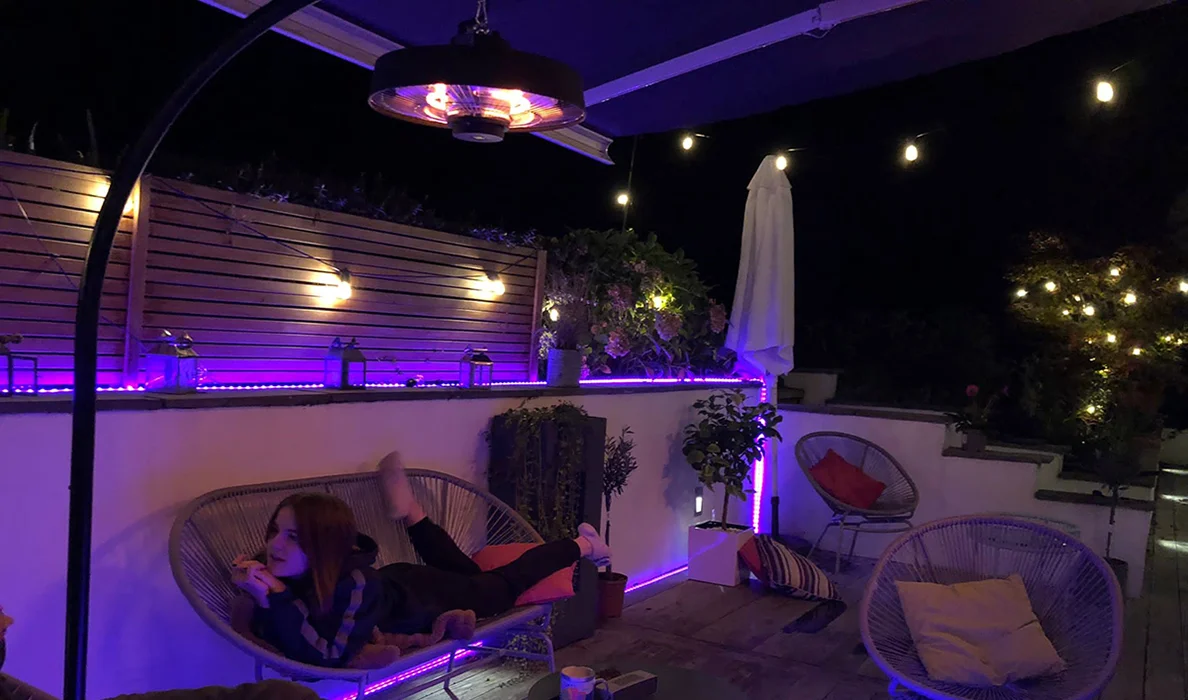 Hawaii wave in garden area