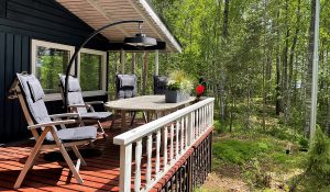 Hawaii Wave on outdoor terrace in Finland