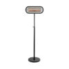 Miami Black infrared patio heater