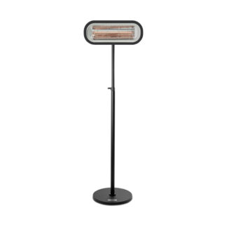 Miami Black infrared patio heater