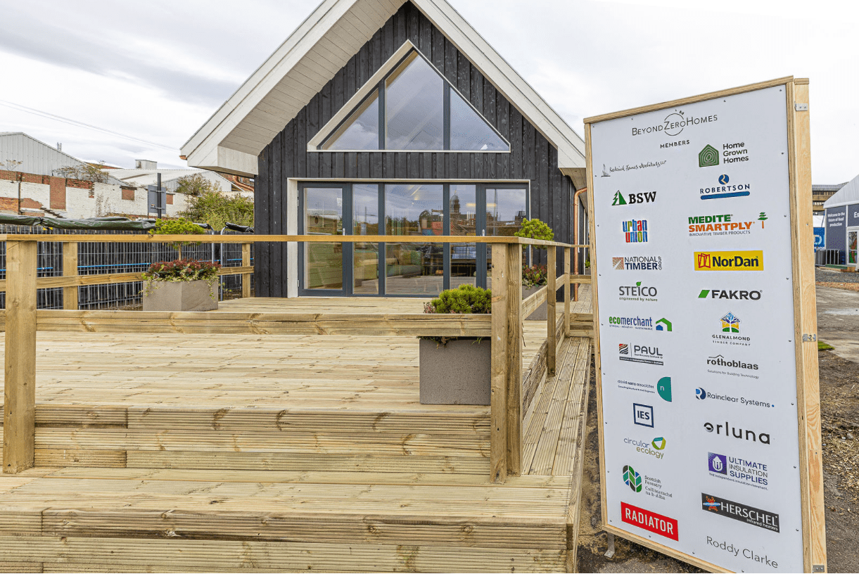 COP26 House in Glasgow by Beyond Zero Homes