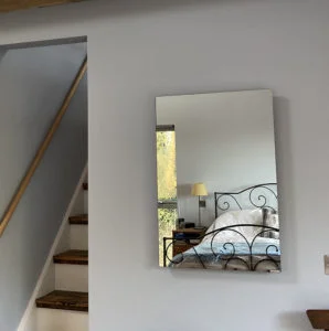 Herschel XLS Mirror wall mounted in Main bedroom