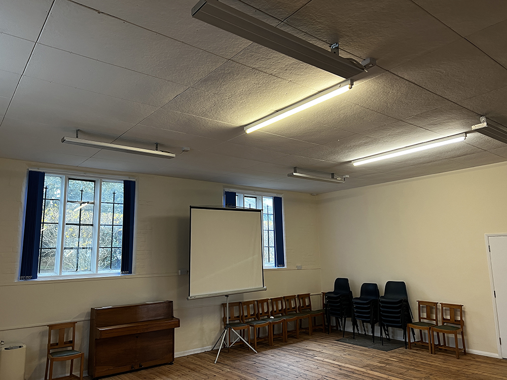 Herschel Infrared provides the best way to heat a village hall