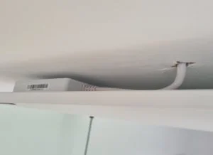 Ceiling mounting Herschel infrared panel