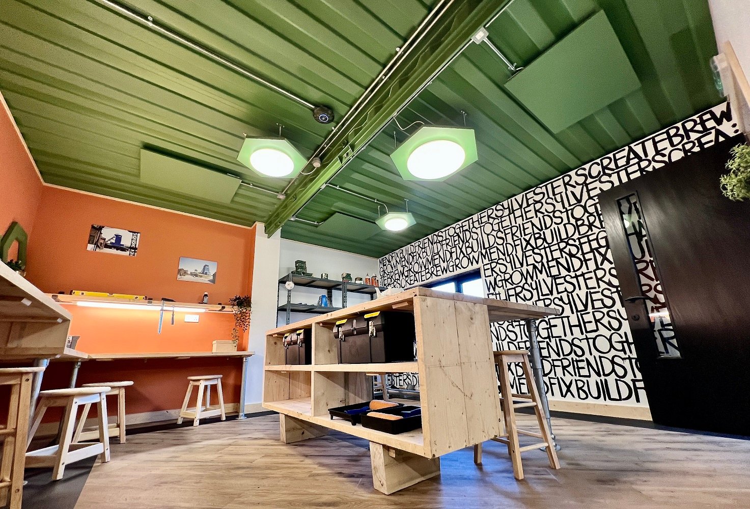 DIY SOS The Big Build Donation heated by Herschel Infrared