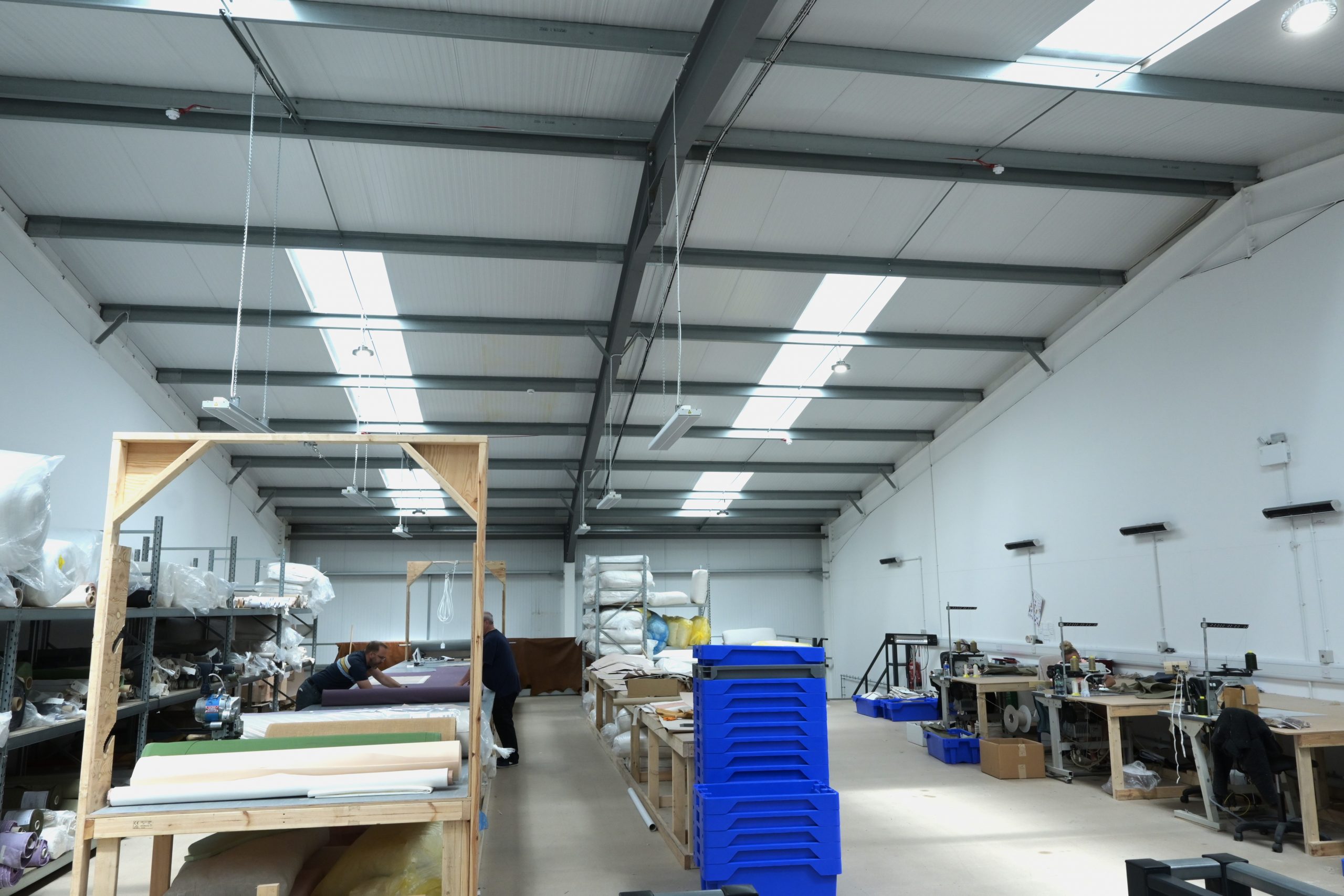 Heating Warehouses with Summit White heaters