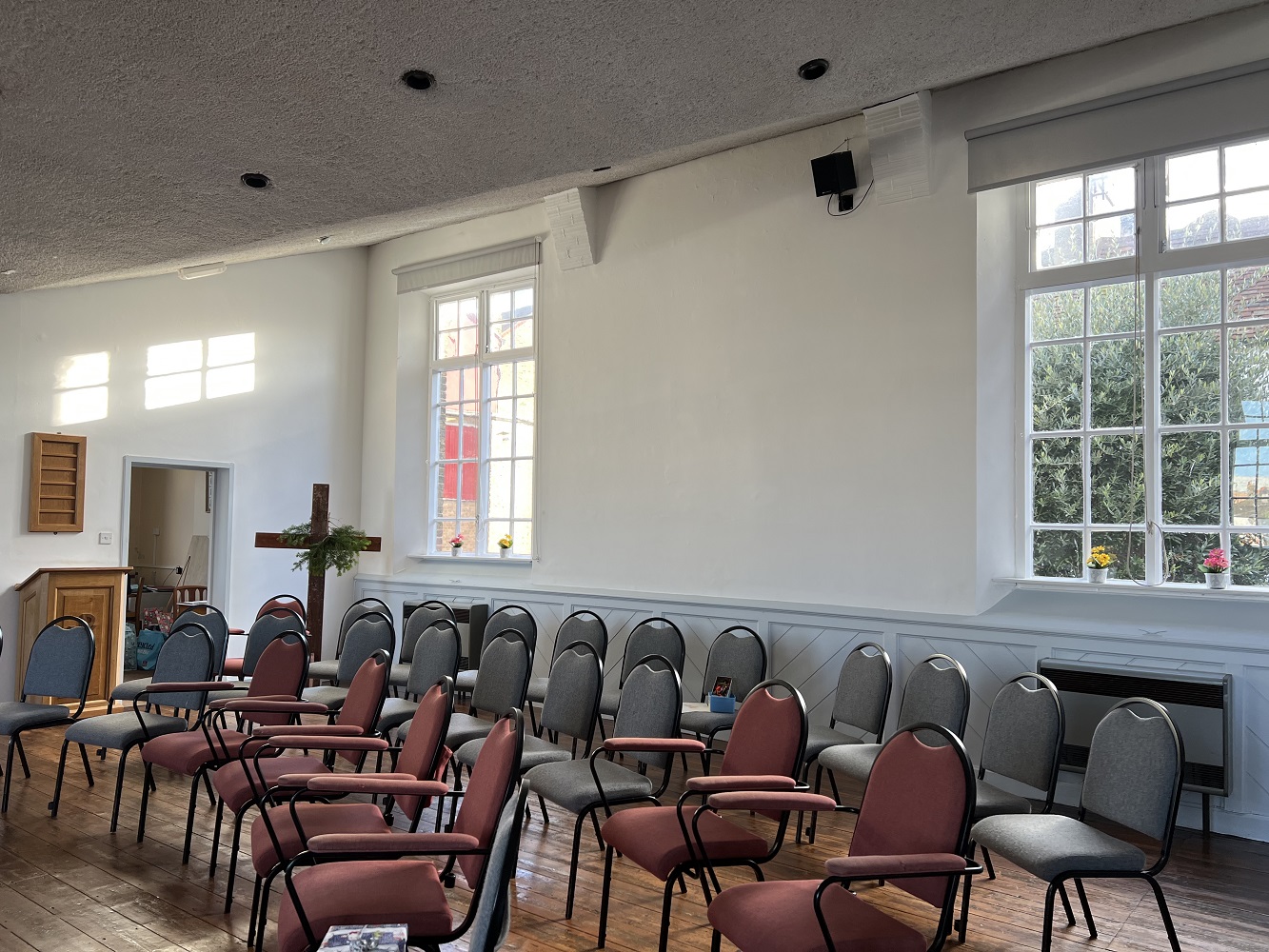 Herschel heating for churches