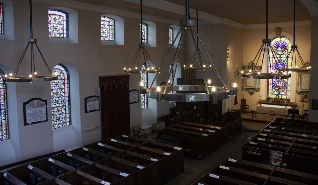 Herschel Halo St Michael's Church, Aynho, Installation
