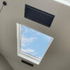 Krystal Black recess ceiling installation for a contemporary, flush finish