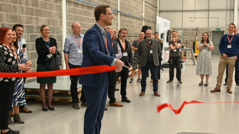 Darren Jones MP officially opens Herschel's UK Production Facility