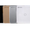 Herschel Smart Switch is available in four colours: black, gold, silver, or white