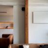 Comfort infrared panel in living space