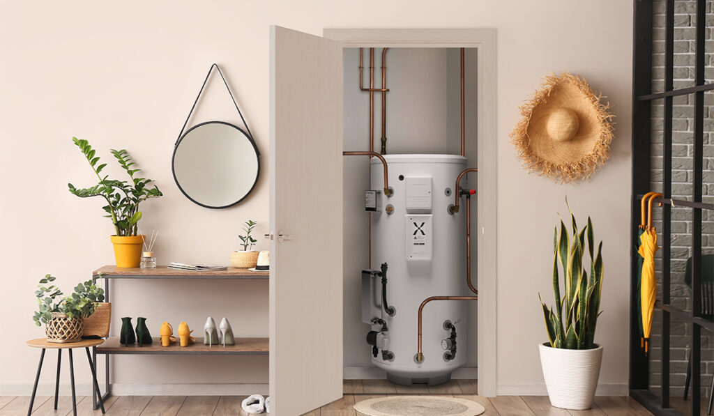 Mixergy smart hot water cylinder