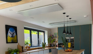 Herschel White infrared heating for extraordinary extensions
