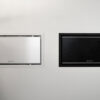 Krystal ceiling recess bracket is available in white or black