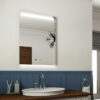 Select XLS Heated Bathroom Mirror with Lights designer infrared heater
