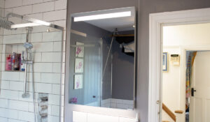 Select XLS Mirror with Lights Bathroom Installation