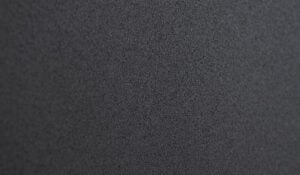 Close up of Textured Black finish