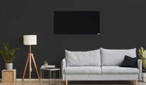 Comfort Panel Heater Jet Black 9005