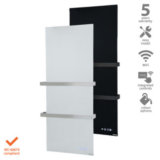 Select XLS Towel Heater with Integrated Controls