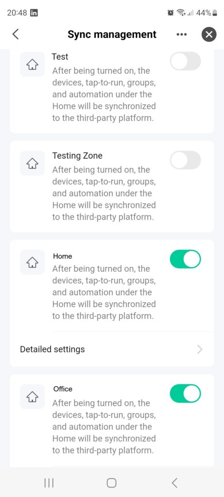 Pairing SmartLife App