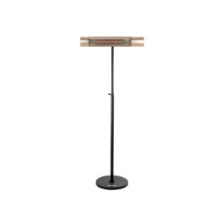 California Gold 2000W Infrared Patio Heater and Stand