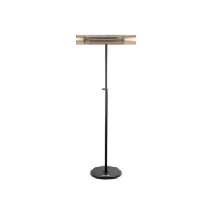 Herschel California with Stand gold freestanding electric patio heater