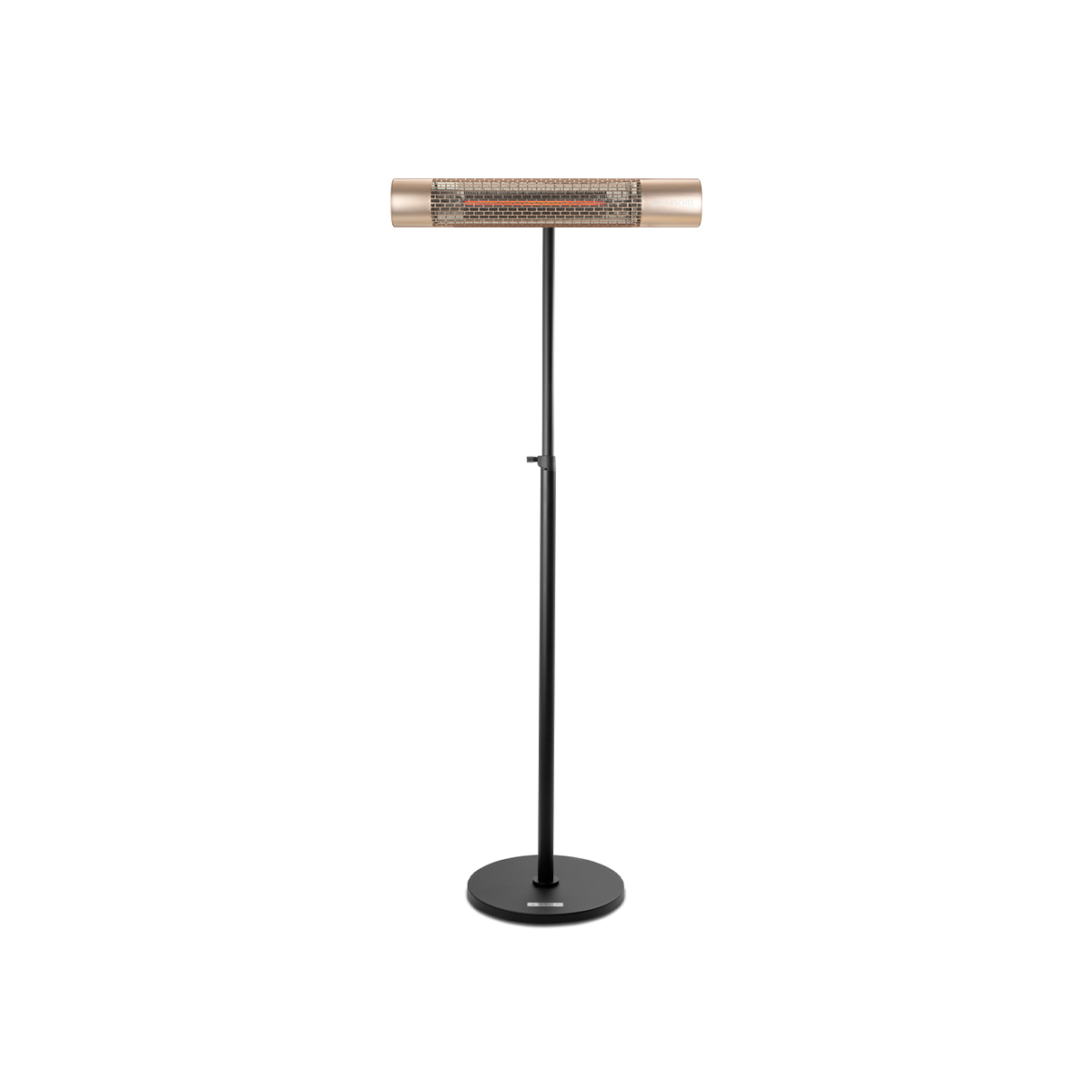 Herschel California with Stand gold freestanding electric patio heater