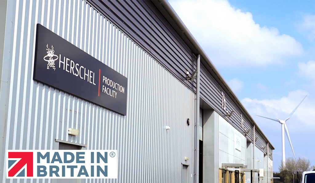 Herschel heritage range made in Britain