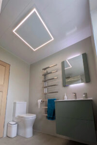 Select XLS LED Frontlit installed in Bathoom