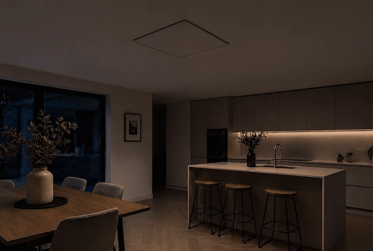 XLS LED Front Lit turning on and off in room