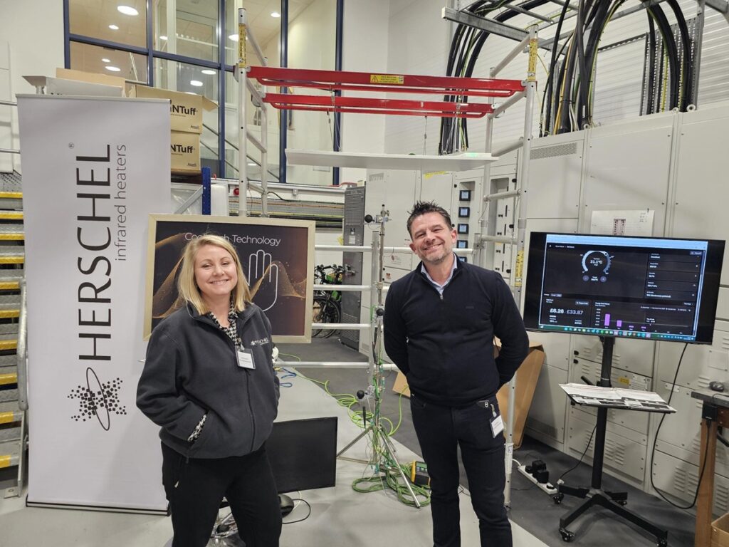 Herschel Infrared showcasing ir heating solutions in Wales