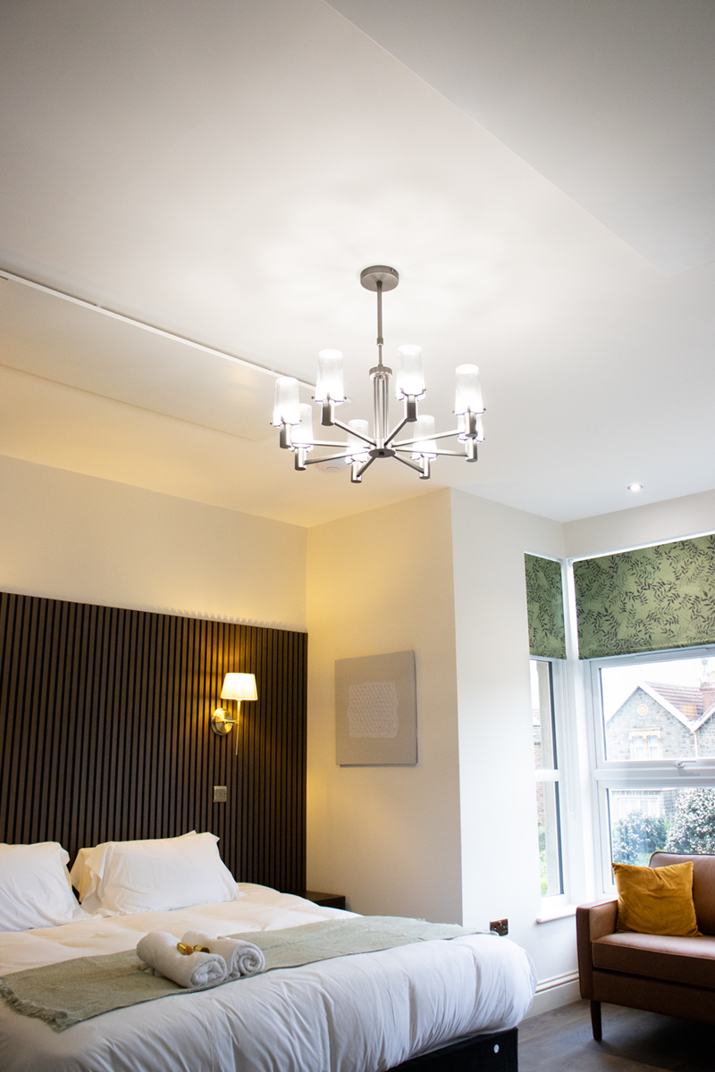 Herschel Comfort panel heaters installed in 12 bedsit property renovation