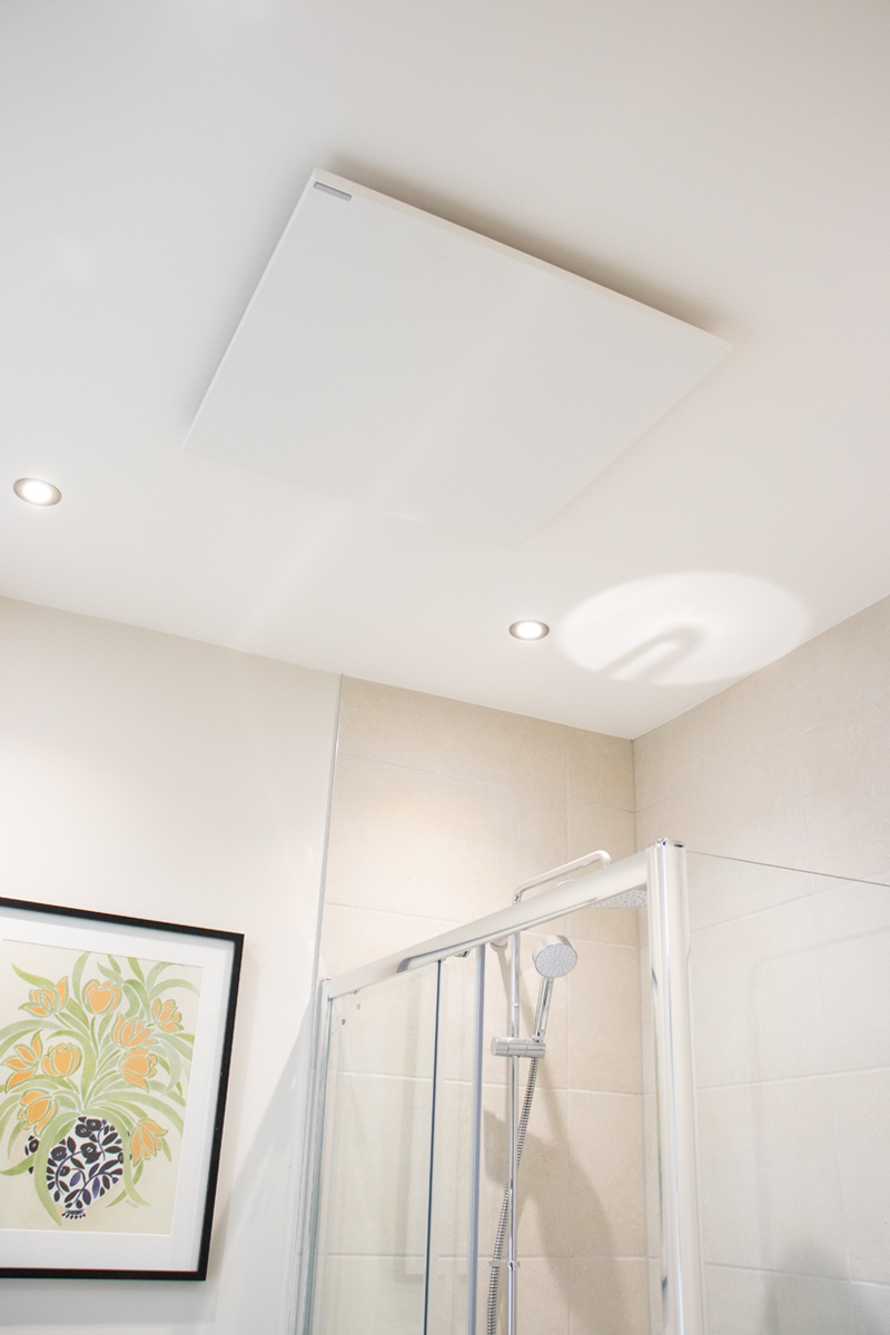 Herschel Comfort installed in a bathroom