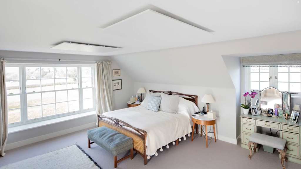 White infrared panel