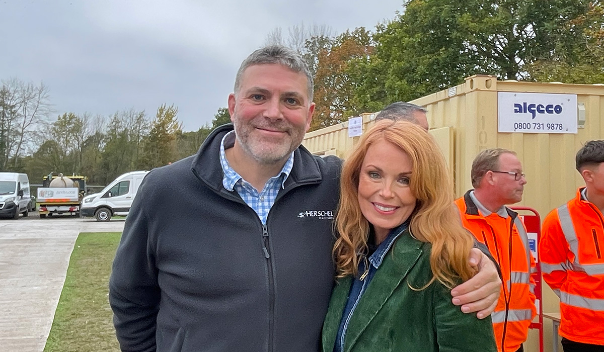 Supporting the DIY SOS Big Build project with infrared heating